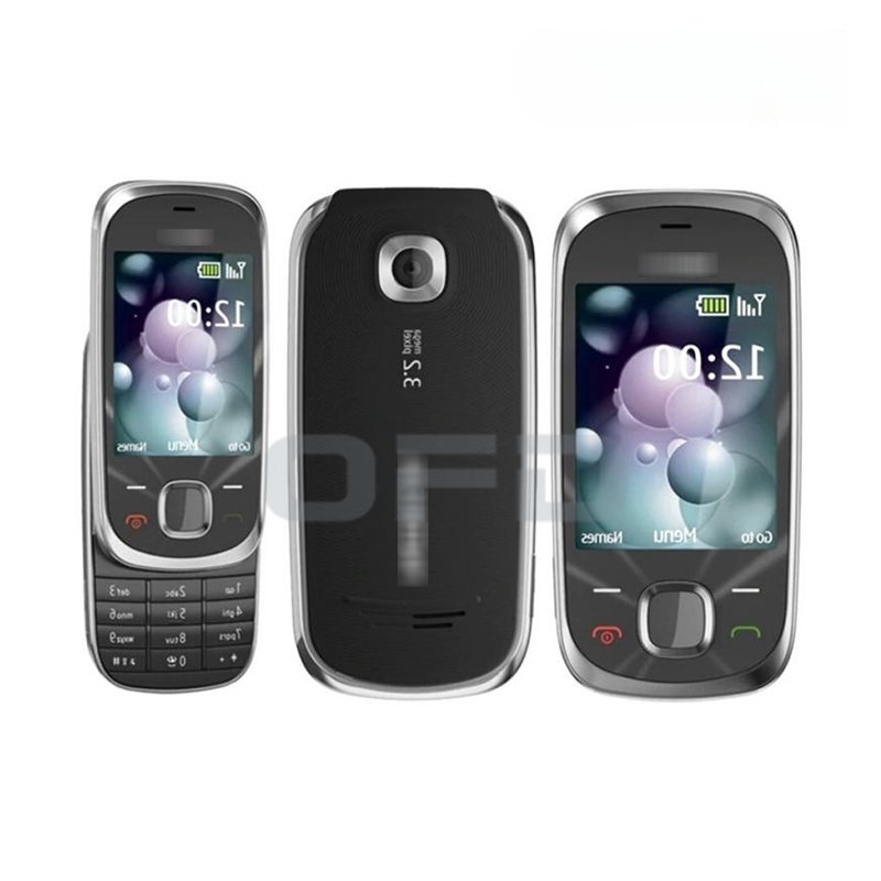 7230 3G Slide Feature Phone Non-smartphone Single Card Button Slider Seniors Mobile Phone